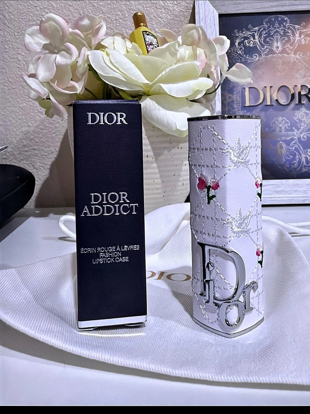 Dior Addict Lipstick Case-FLOWERY CANNAGE